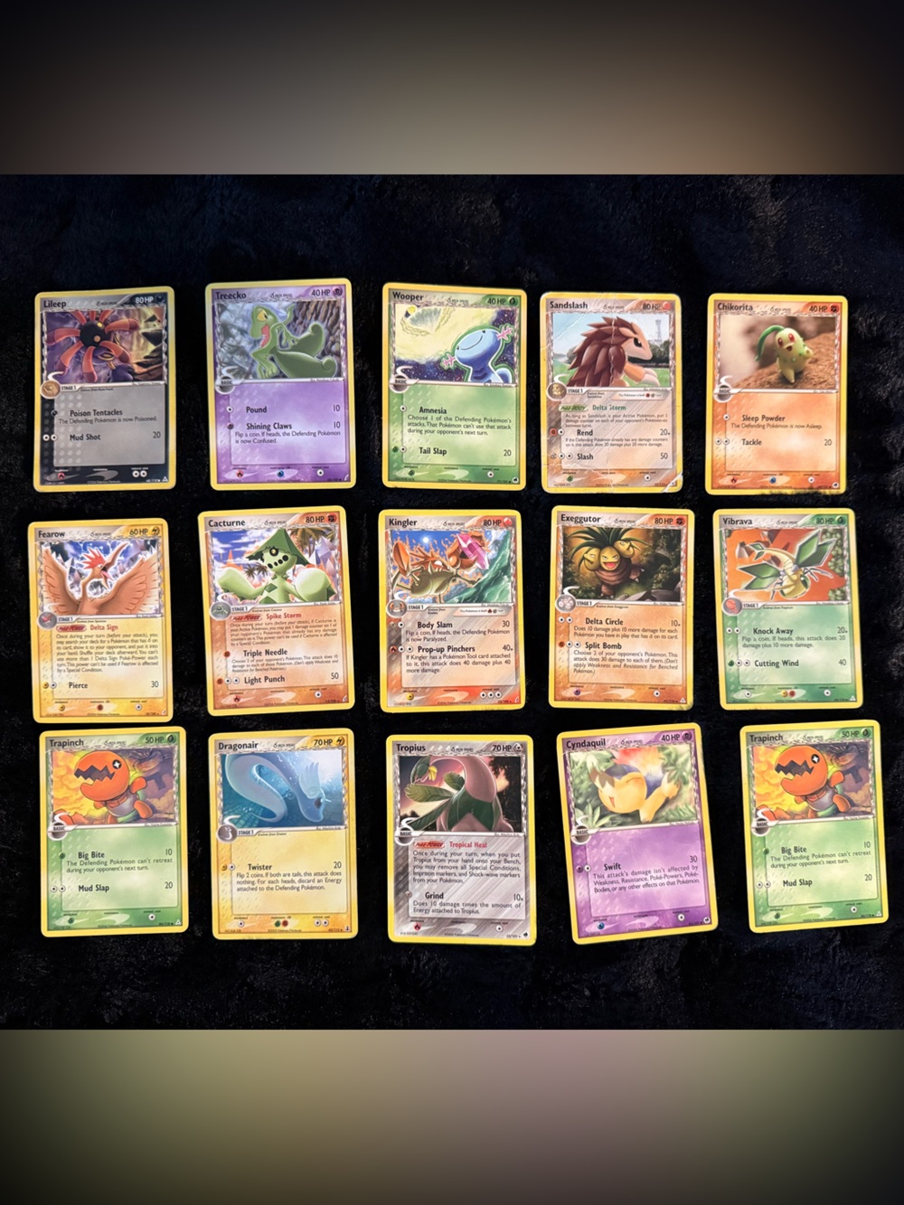 Pokémon Delta Species Lot - 15 Cards
